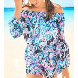 Lilly Pulitzer Muir Romper NWT